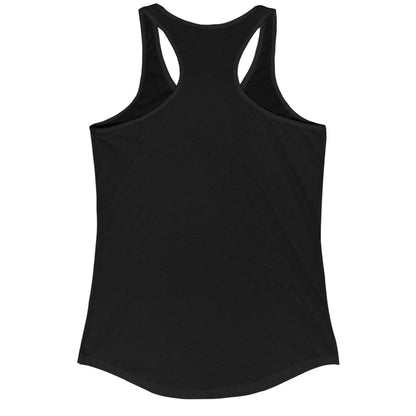 Black tank top on a white background