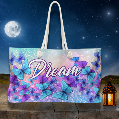 Dream Butterfly Trail Large Weekender Travel Bag