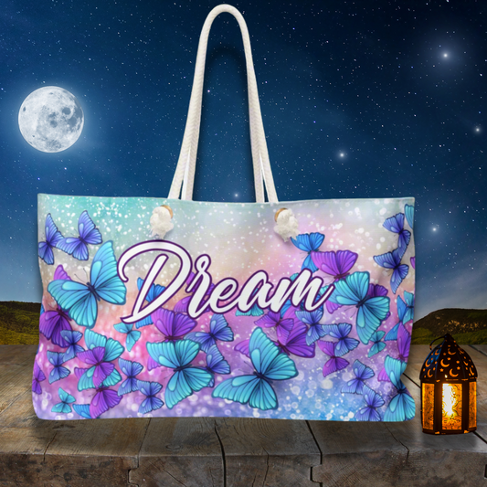 Dream Butterfly Trail Large Weekender Travel Bag