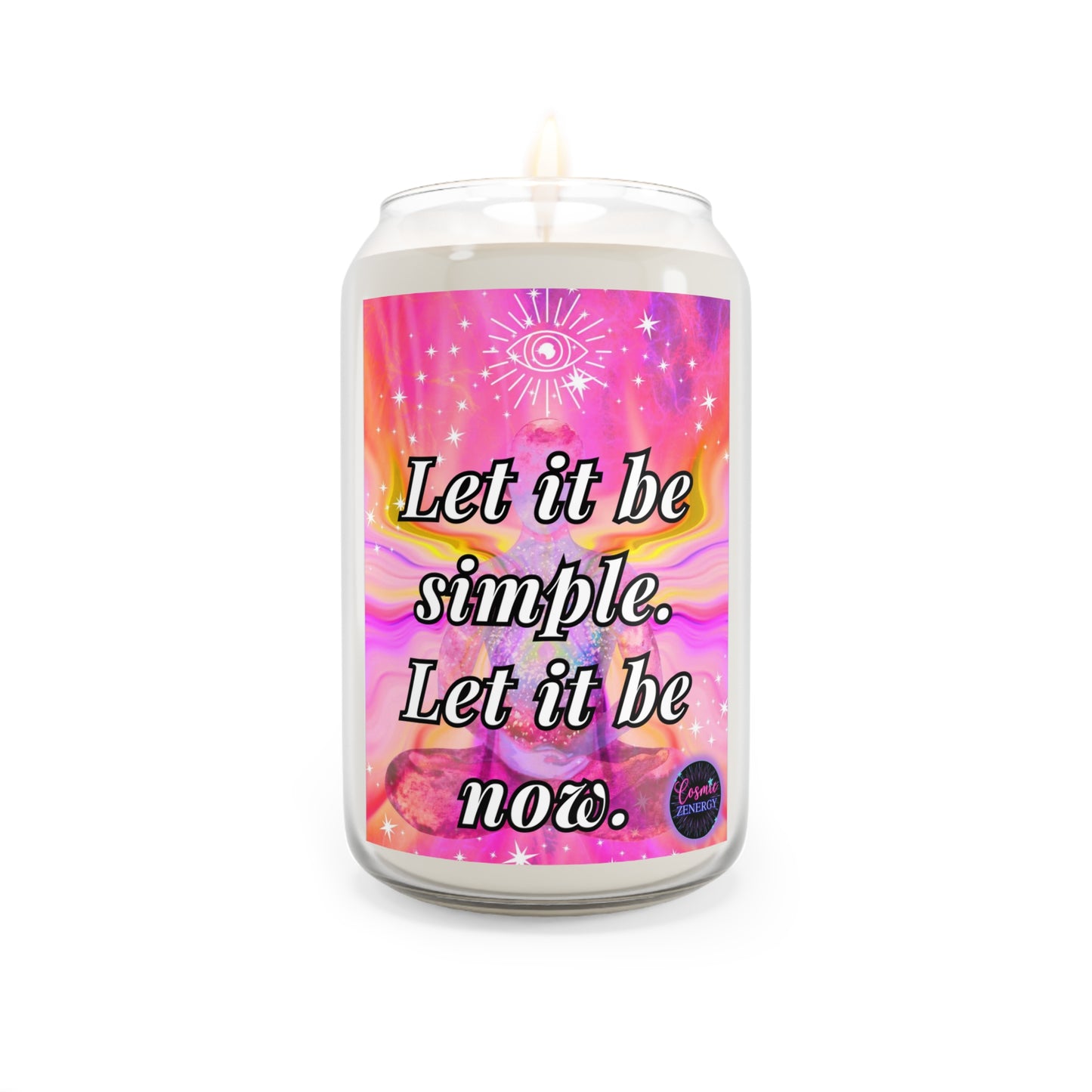 Let It Be Simple Let It Be Now Scented Soy Candles, 13.75oz
