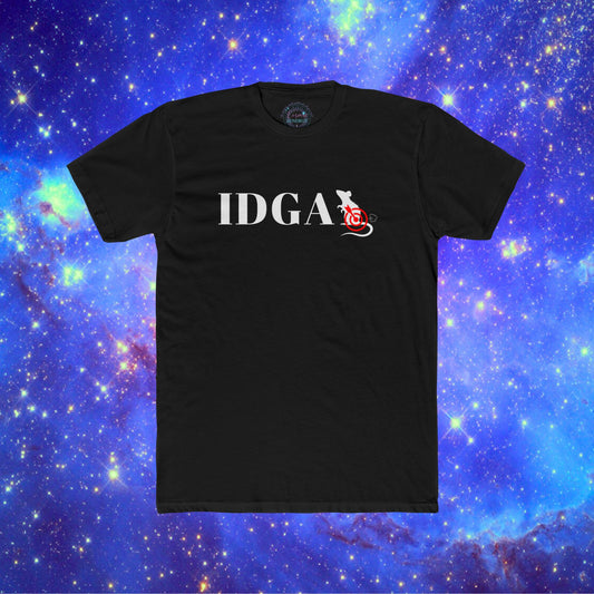 Black IDGA I Don't Give A Rats Ass Tee