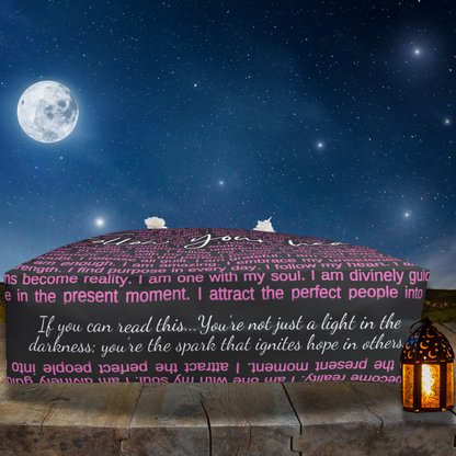 Follow Your Heart with Self Love Affirmations Large Weekender Travel Bag